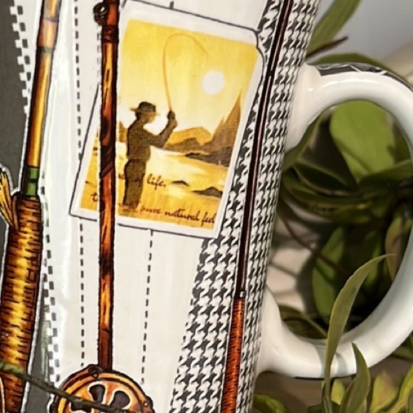 Fishing Fisherman Coffee Mug Cup Rods Reels - Picture 7 of 11